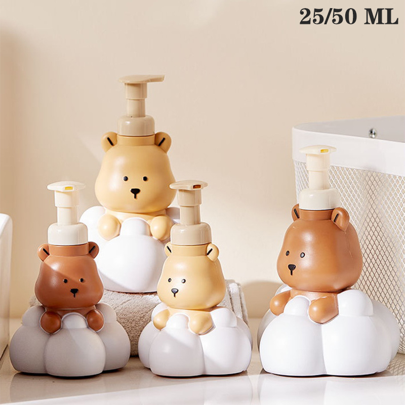 Soap Making Foam - Cartoon Cloud Bear Foaming Soap Dispenser