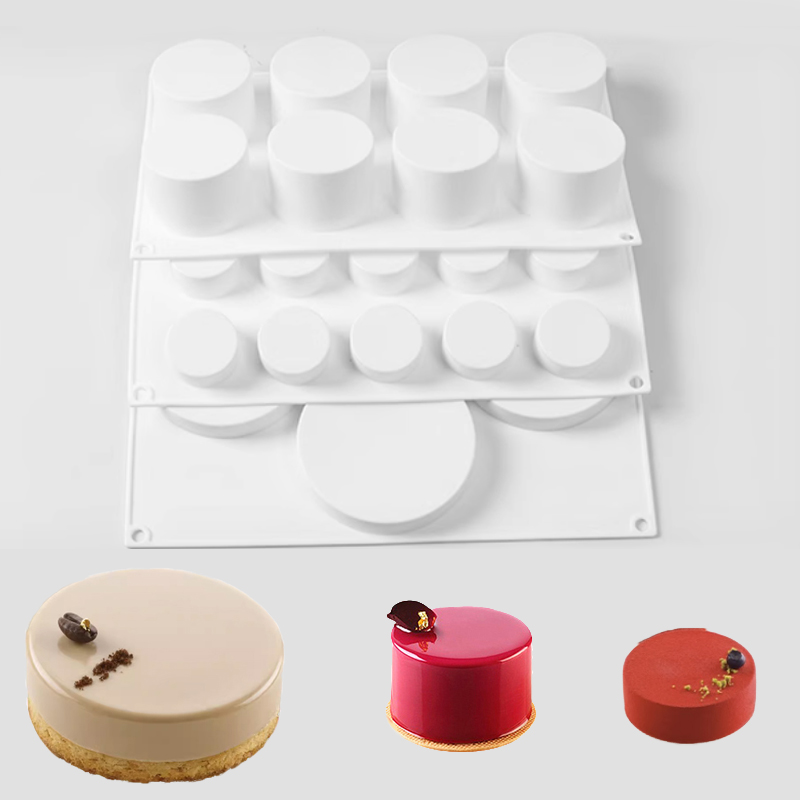 Soap Making Ideas - Cylindrical French Mousse Cake Mold Silicone