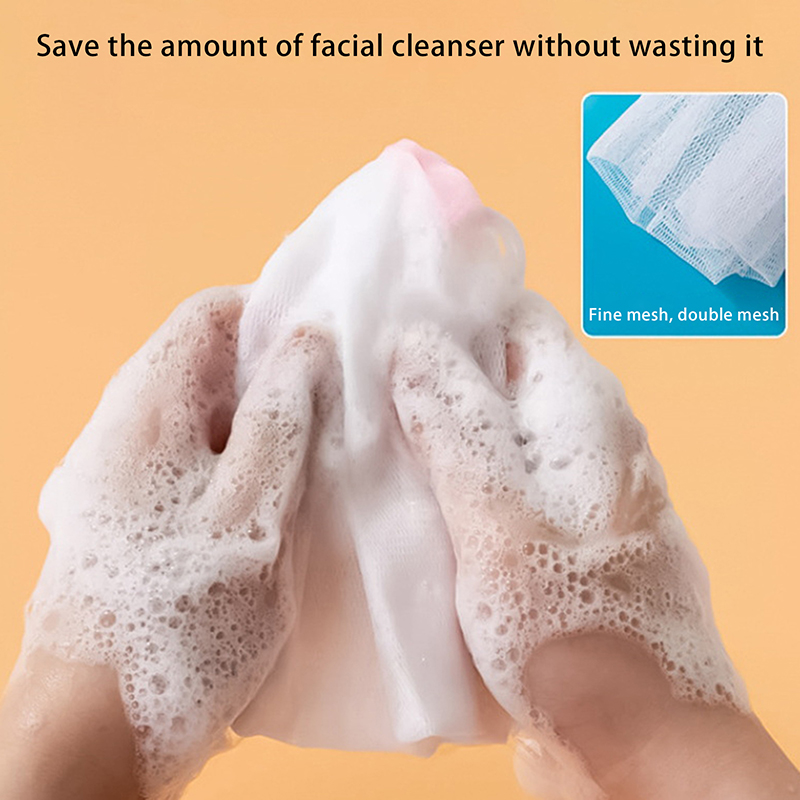 Soap Making Foam - Hangable Soap Saver Bag Exfoliating Foaming