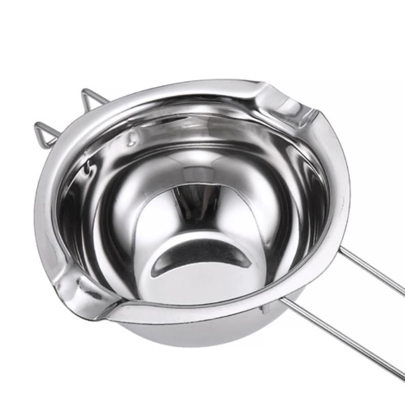 Soap Making Jar - Long Handle Wax Melting Stainless Steel
