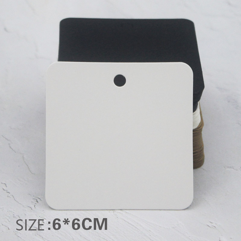 6x6cm Square Kraft Paper Tags  - Kraft Soap Label ulasan dan harga