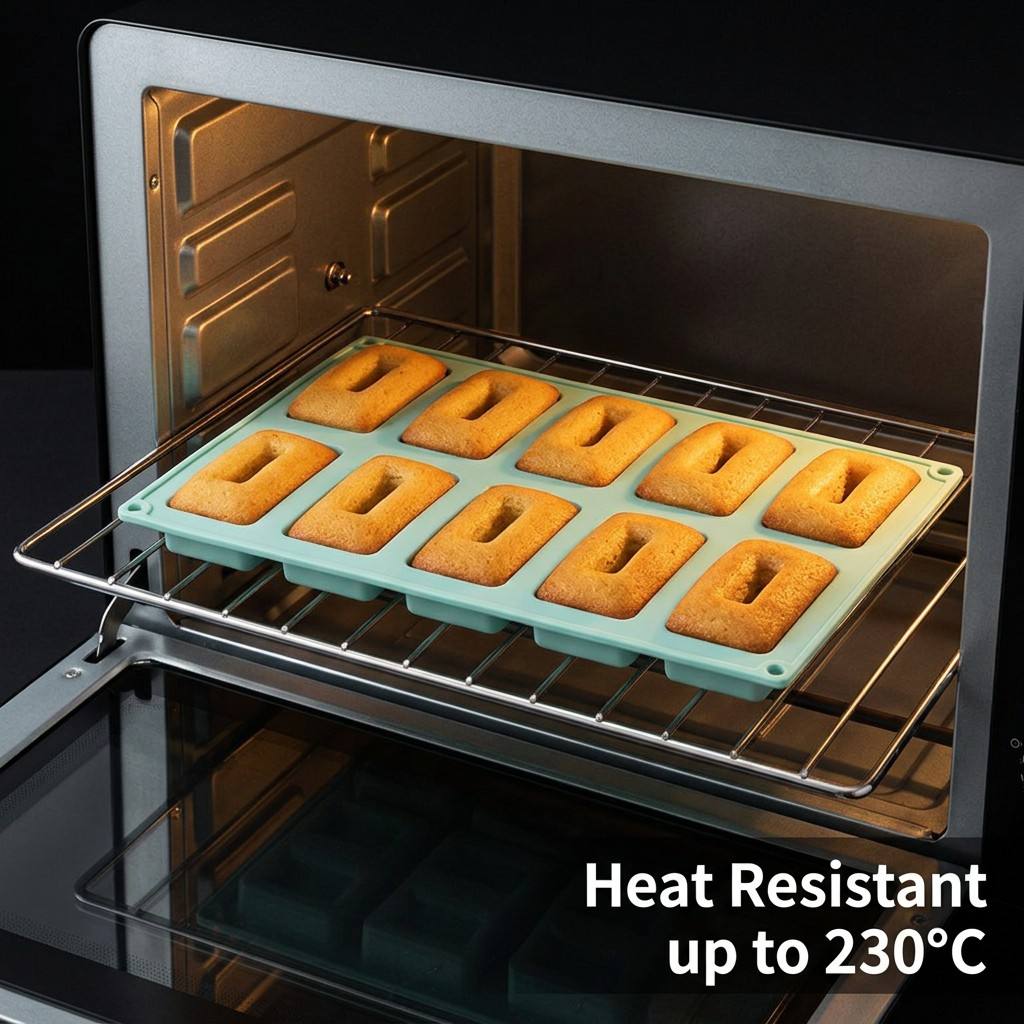 Non-stick 10-Hole Rectangle Si - Soap Making Ideas ulasan dan harga