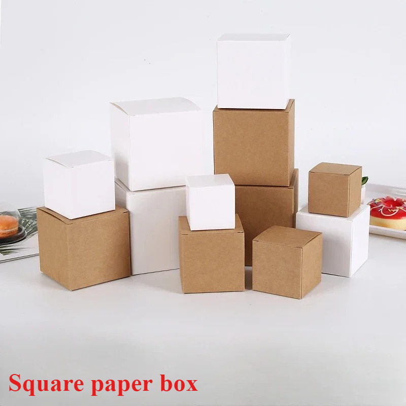 20/50/80pcs Brown Kraft Paper  - Kraft Soap Label ulasan dan harga