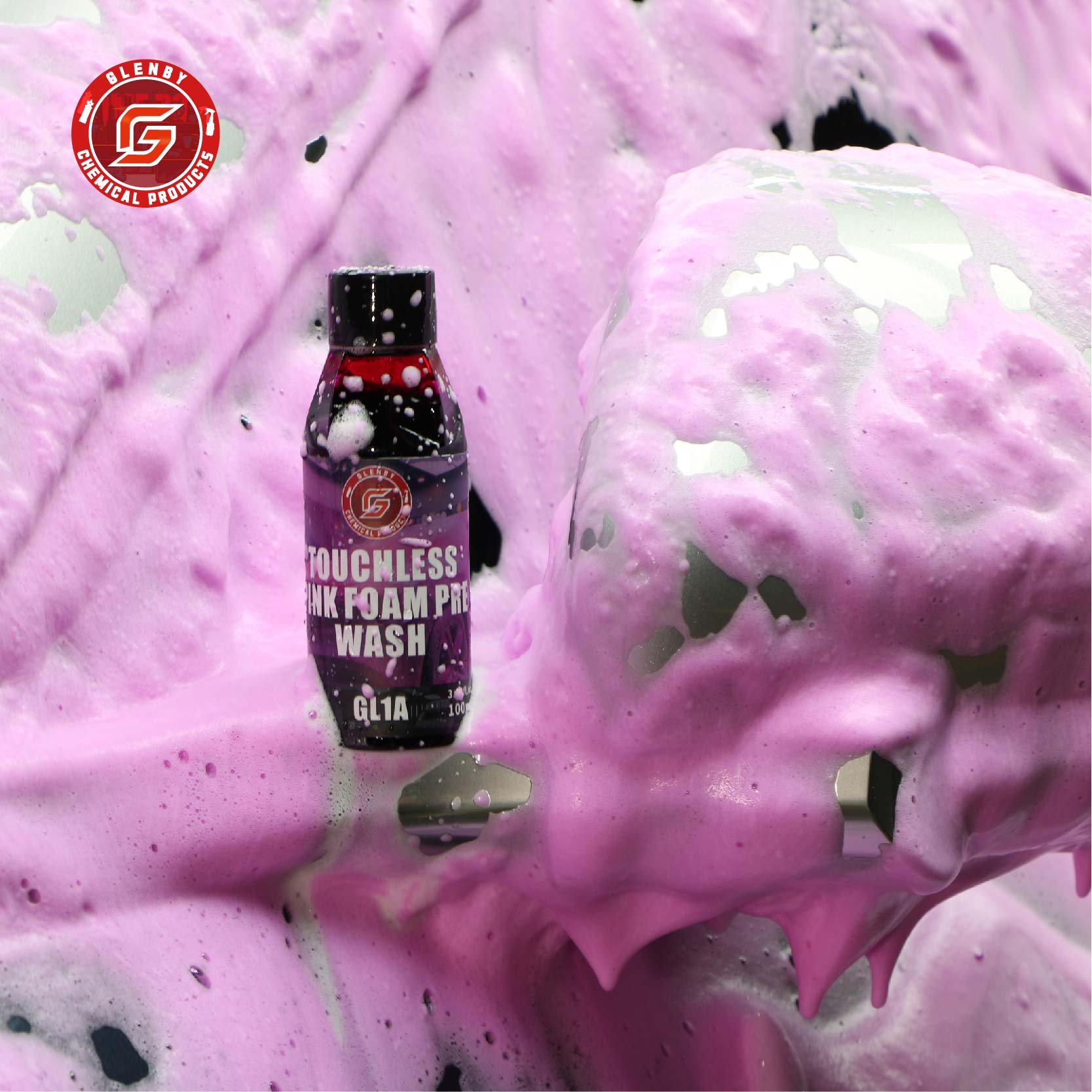 Pink Foam Car Paint Wash Soap  - Soap Making Foam ulasan dan harga