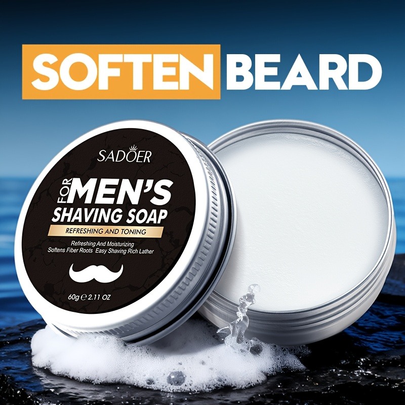 60g Men's Shaving Soap Contain - Soap Making Foam ulasan dan harga