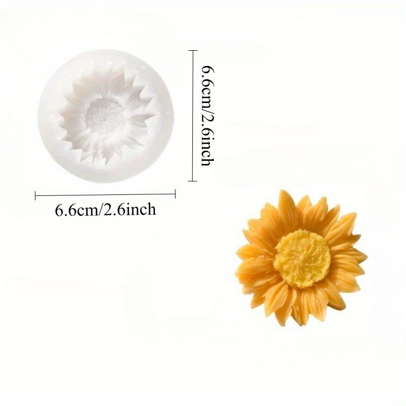 Vibrant 3D Sunflower Silicone  - Soap Making Gloves ulasan dan harga