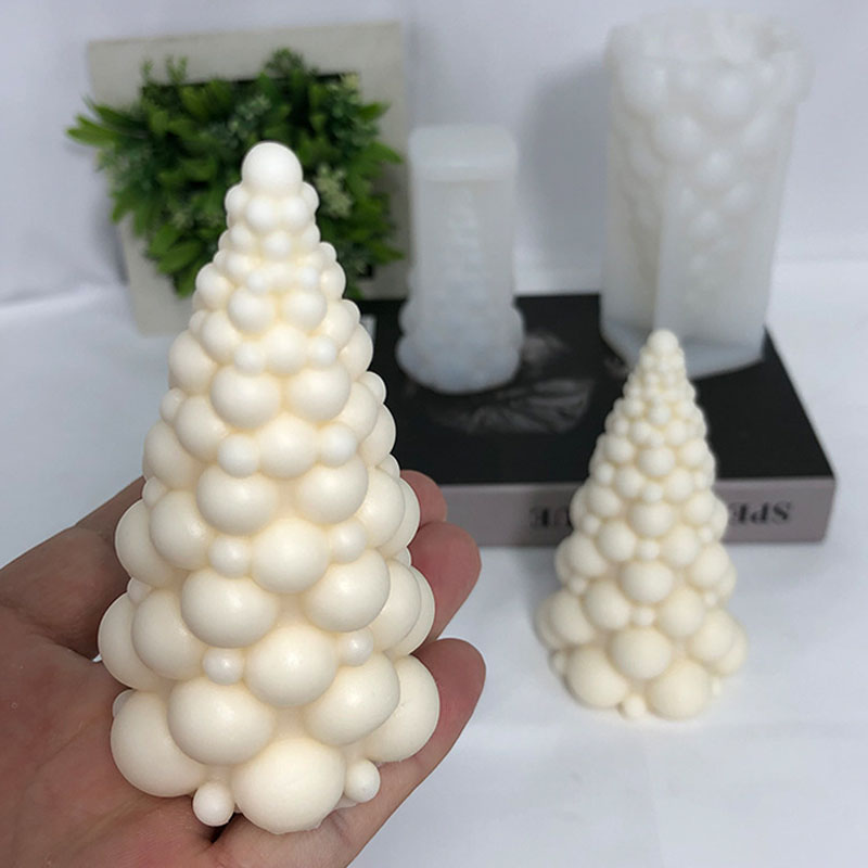 3D Bubble Christmas Tree Silic - Soap Making Essentials ulasan dan harga