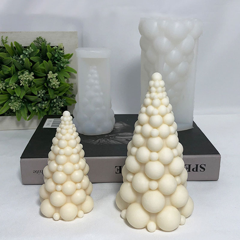 3D Bubble Christmas Tree Silic - Soap Making Essentials ulasan dan harga