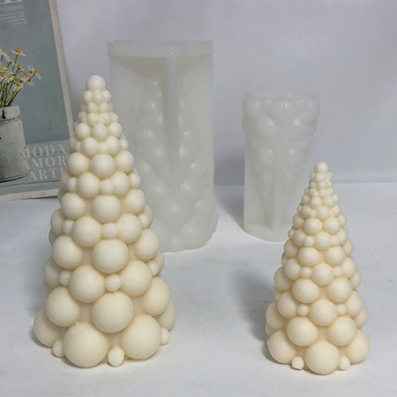 3D Bubble Christmas Tree Silic - Soap Making Essentials ulasan dan harga