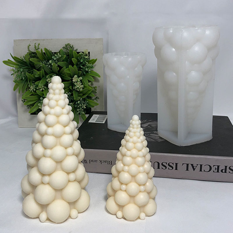3D Bubble Christmas Tree Silic - Soap Making Essentials ulasan dan harga