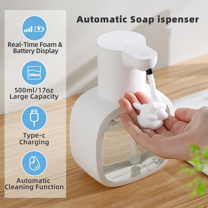 New Wall Mounted Automatic Soa - Soap Making Foam ulasan dan harga