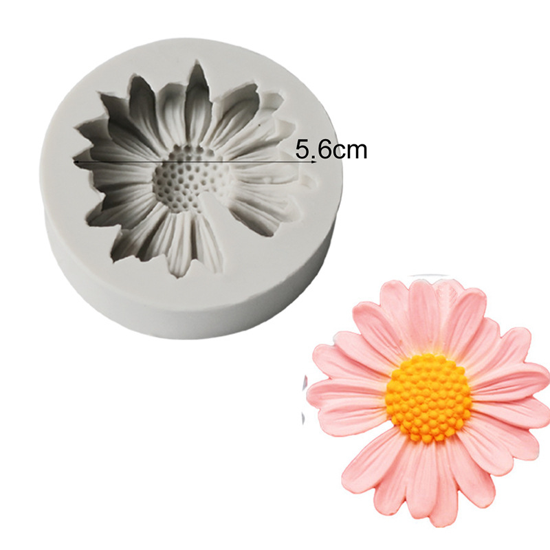3D Daisy Flower Mold Sun Silic - Soap Making Oven ulasan dan harga
