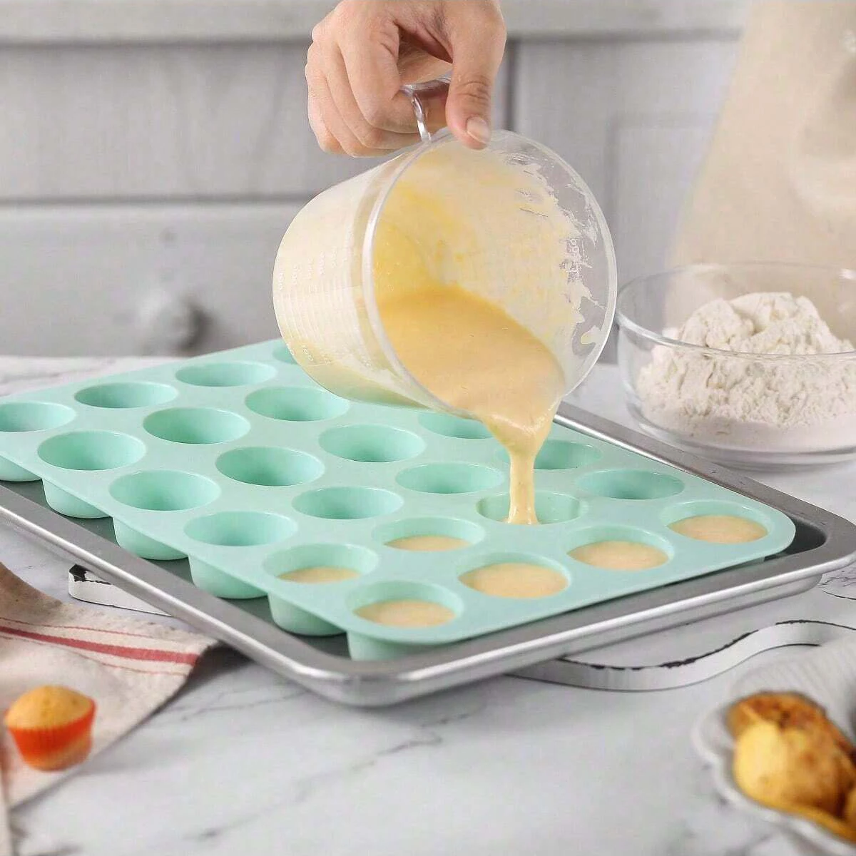 24-Hole Cake Mold Silicone Soa - Soap Making Jar ulasan dan harga