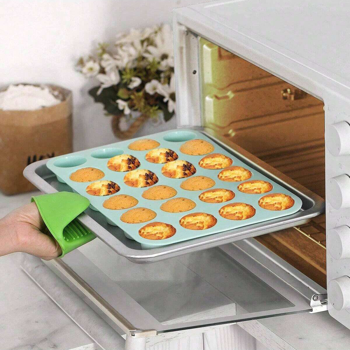 24-Hole Cake Mold Silicone Soa - Soap Making Jar ulasan dan harga