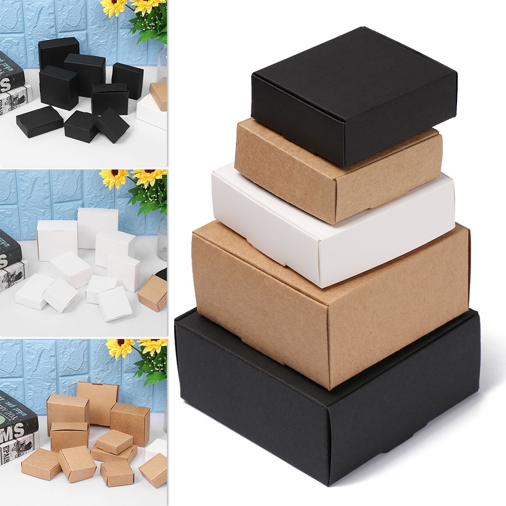 10pcs 9sizes Small Kraft Paper - Kraft Soap Label ulasan dan harga