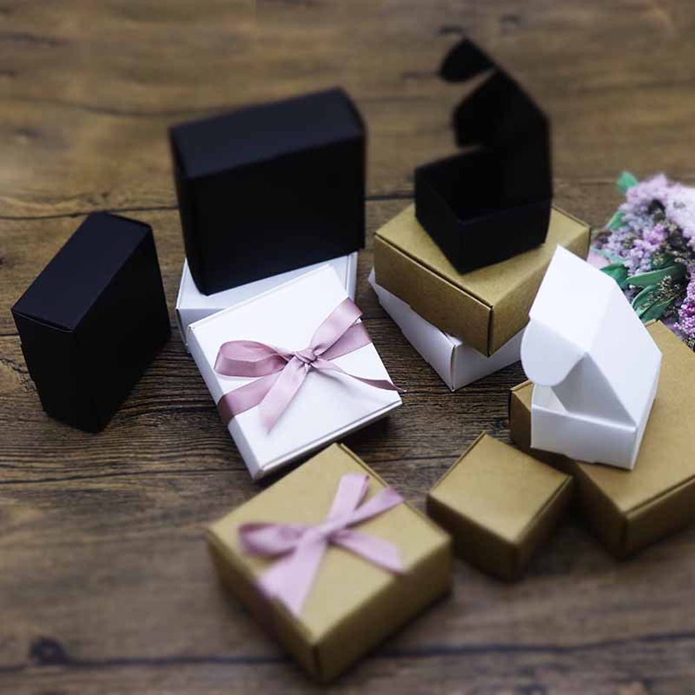 10pcs 9sizes Small Kraft Paper - Kraft Soap Label ulasan dan harga