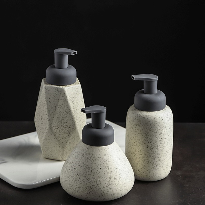 Bathroom Ceramic Mousse Dispen - Soap Making Foam ulasan dan harga