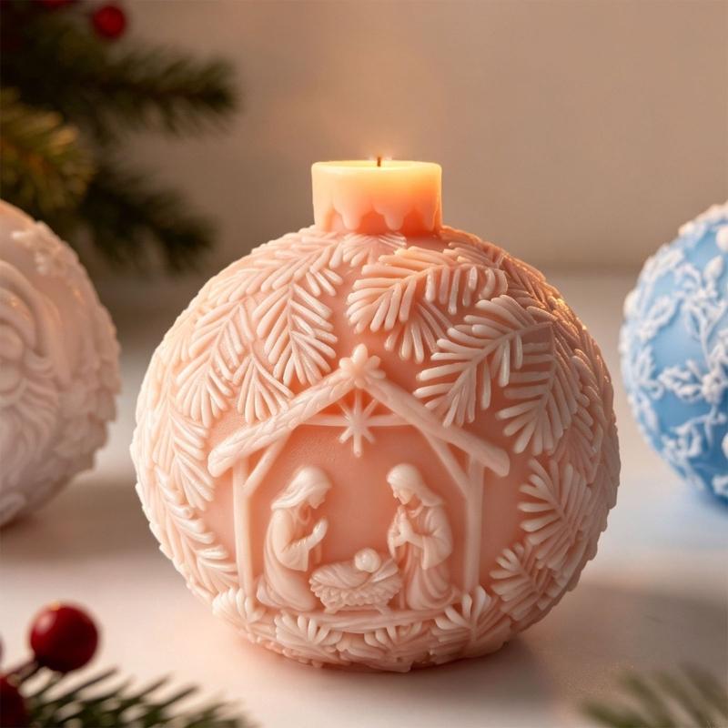 Christmas Crystal Ball Silicon - Soap Making Instructions ulasan dan harga