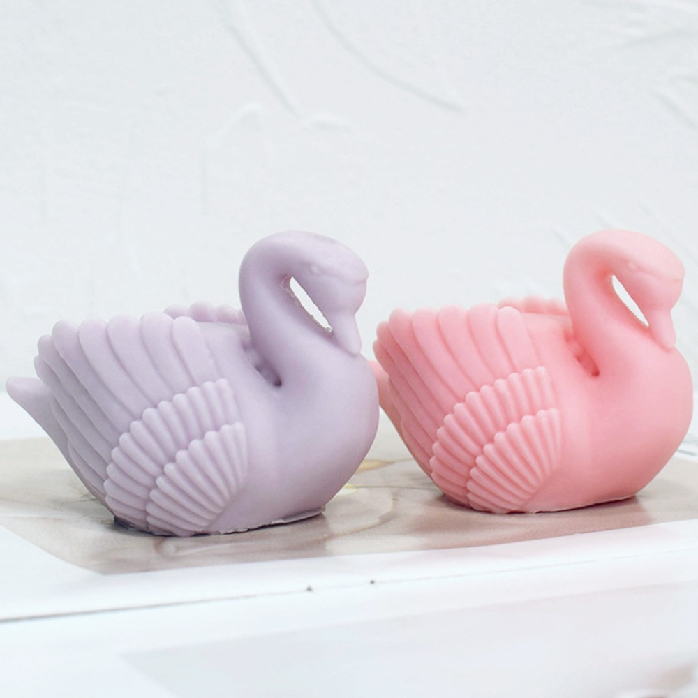 White Swan Silicone Candle Mou - Soap Making Ideas ulasan dan harga