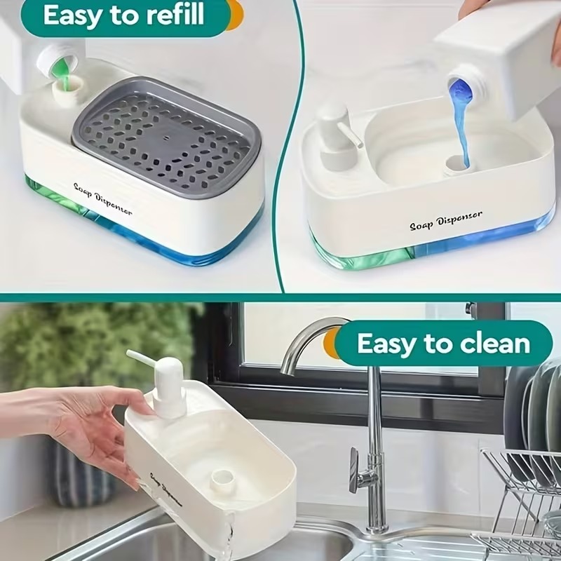 Dual Pump Soap Dispenser Set 3 - Soap Making Foam ulasan dan harga