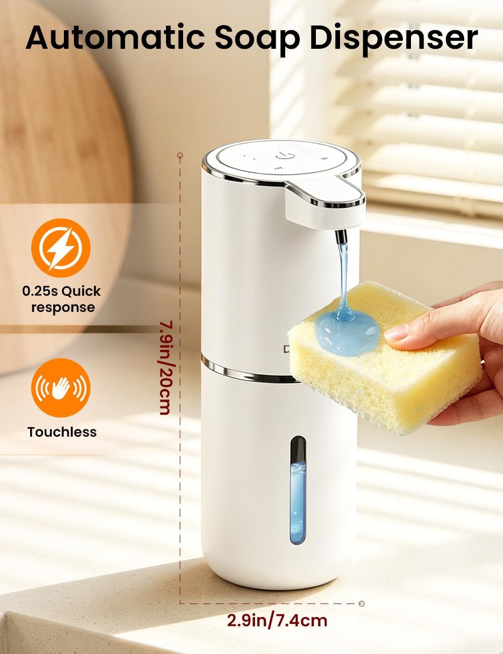380ML Capacity Light Display 4 - Soap Making Foam ulasan dan harga