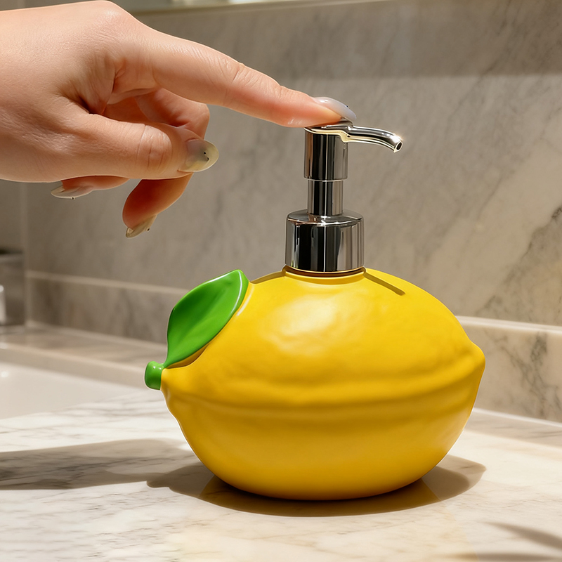 Cute Lemon Shaped Resin Soap D - Soap Making Jar ulasan dan harga