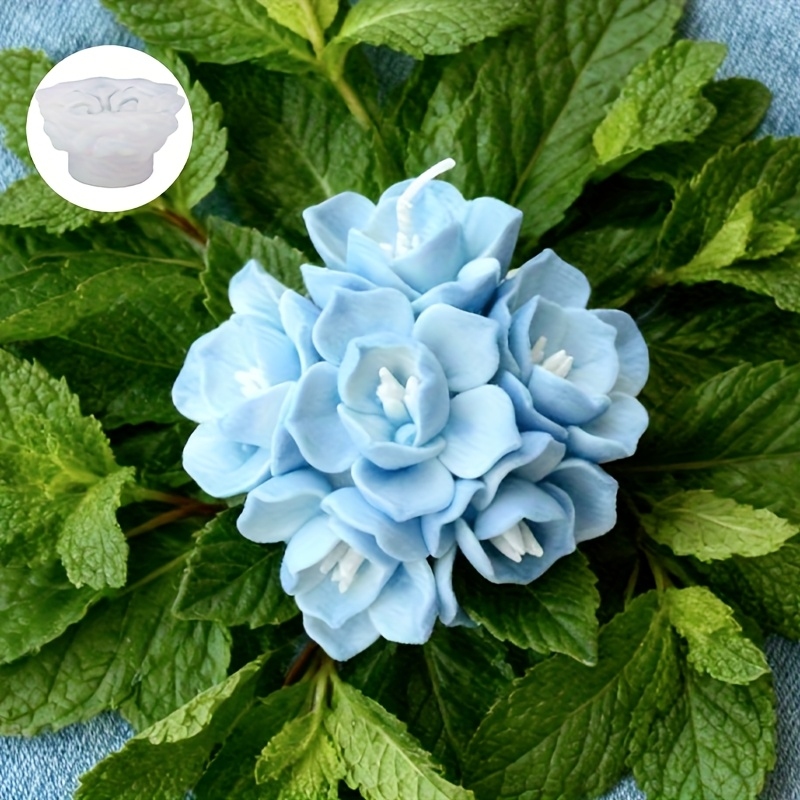 1 Hydrangea Candle Silicone Mo - Soap Making Ideas ulasan dan harga