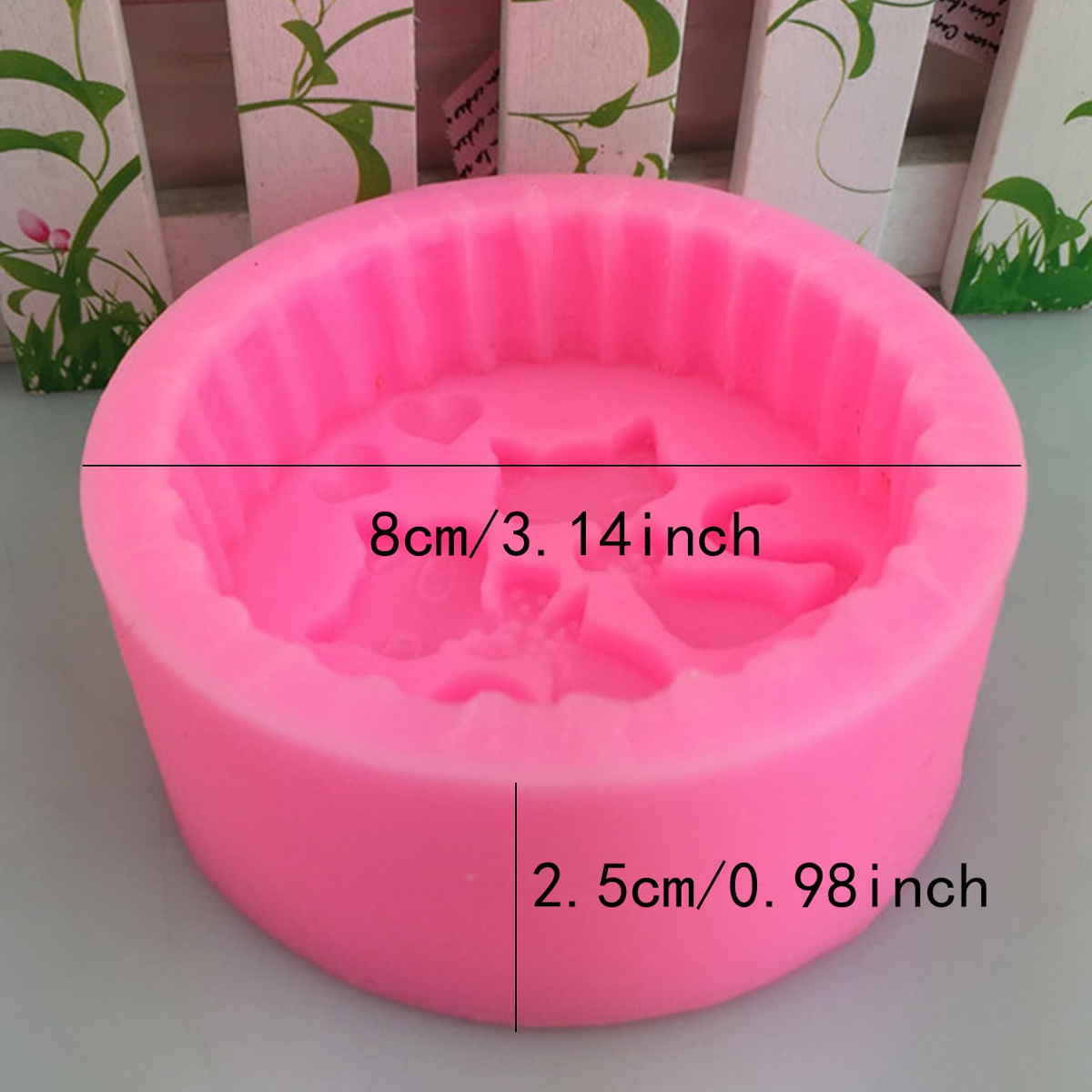 1-Piece Silicone Cat Soap Mold - Soap Making Ideas ulasan dan harga