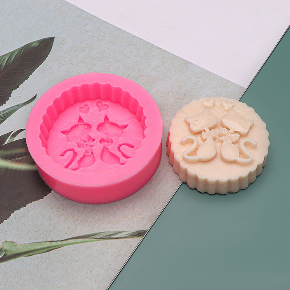 1-Piece Silicone Cat Soap Mold - Soap Making Ideas ulasan dan harga