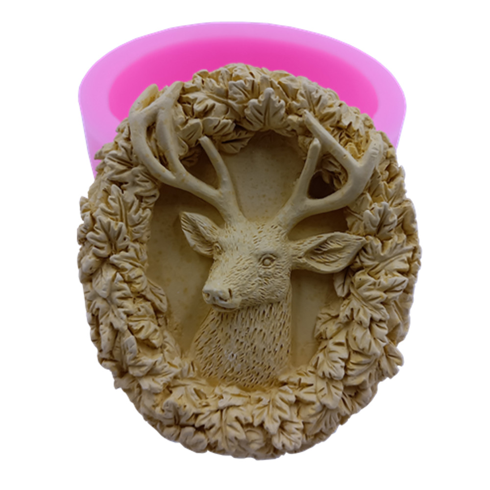 Deer Design Soap Silicone Mold - Soap Making Ideas ulasan dan harga