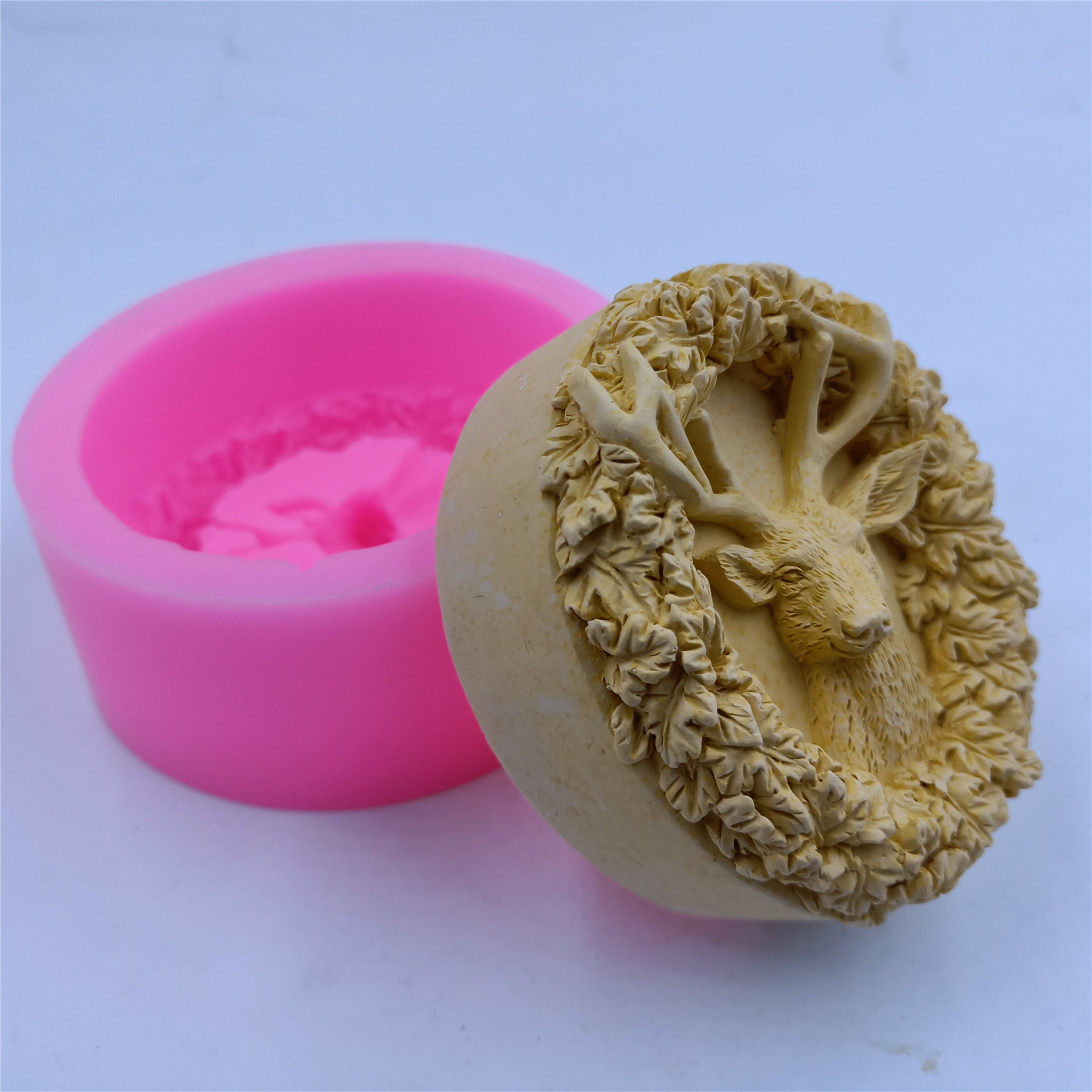 Deer Design Soap Silicone Mold - Soap Making Ideas ulasan dan harga