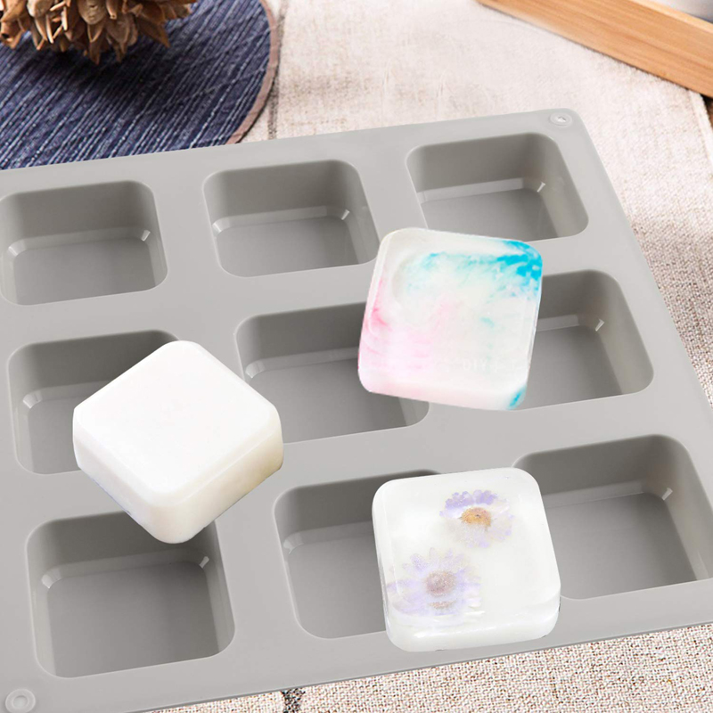 1 PCS Silicone Soap Molds 9 Ca - Soap Making Ideas ulasan dan harga