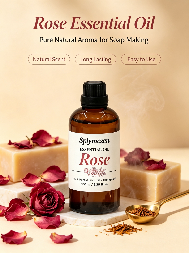 Splymczen 100ml Rose Fragrance - Soap Making Essentials ulasan dan harga
