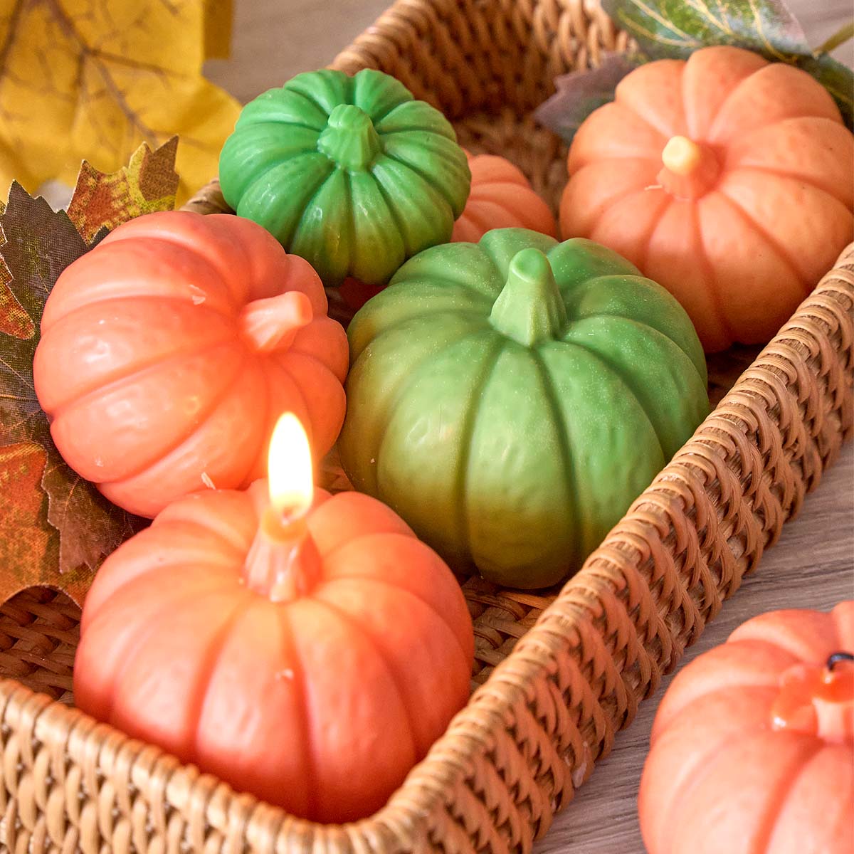 Halloween Pumpkin Candle Silic - Soap Making Ideas ulasan dan harga