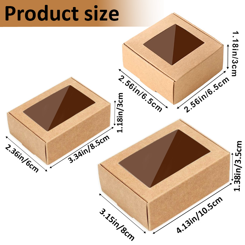 15/35/50 PCS Self-Made Package - Kraft Soap Label ulasan dan harga