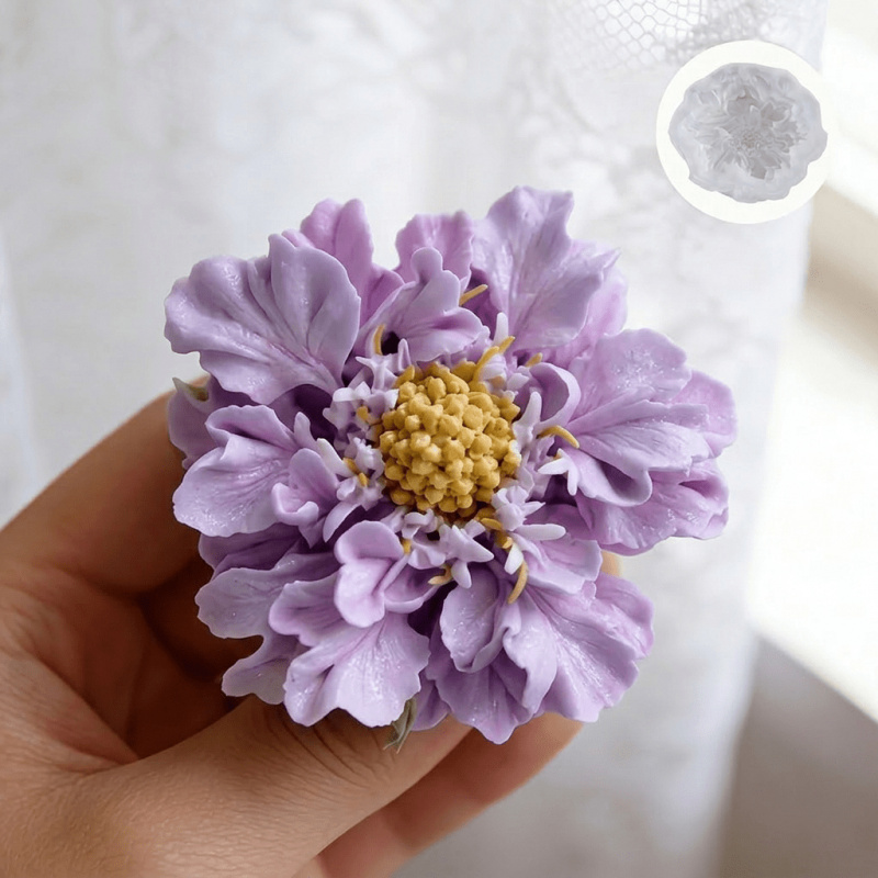 1 Dreamy Blue Potted Flower Si - Soap Making Gloves ulasan dan harga