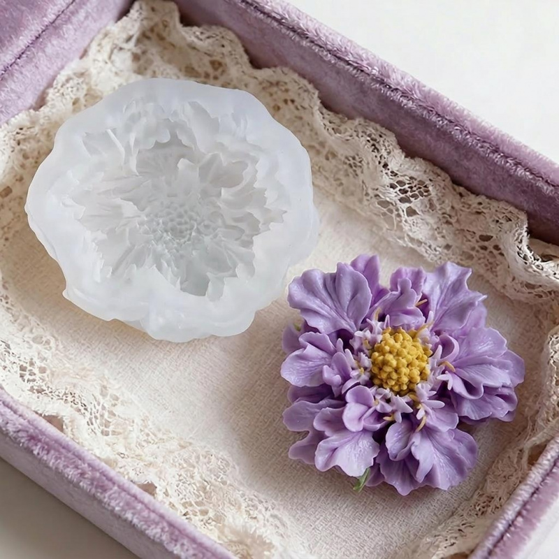 1 Dreamy Blue Potted Flower Si - Soap Making Gloves ulasan dan harga