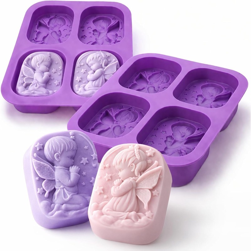 Angel Silicone Mold For Soap M - Soap Making Ideas ulasan dan harga