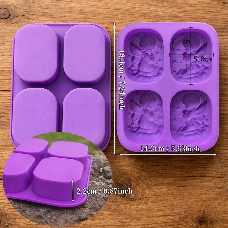 Angel Silicone Mold For Soap M - Soap Making Ideas ulasan dan harga
