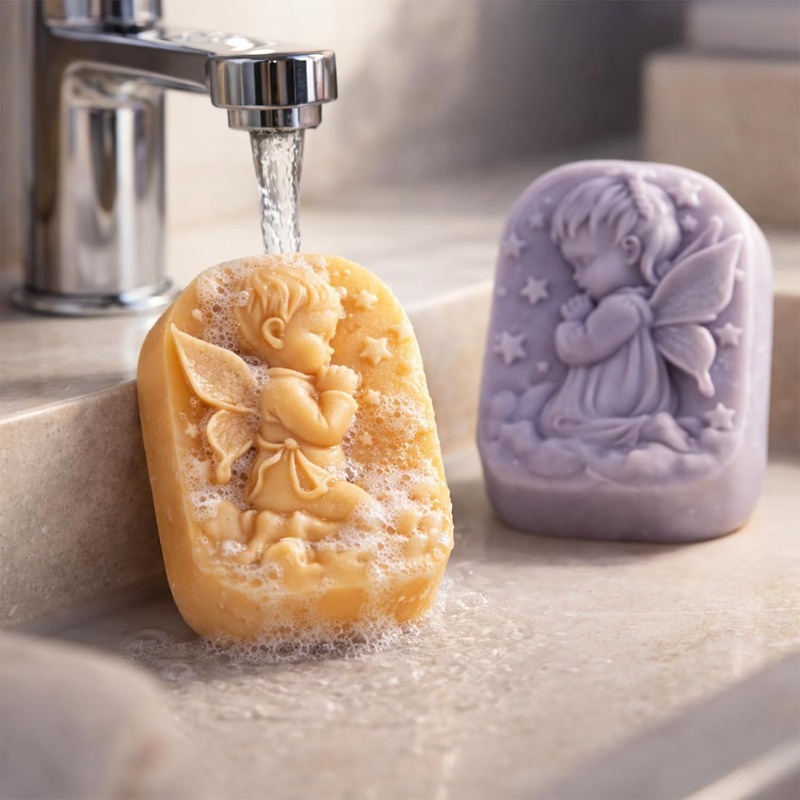 Angel Silicone Mold For Soap M - Soap Making Ideas ulasan dan harga