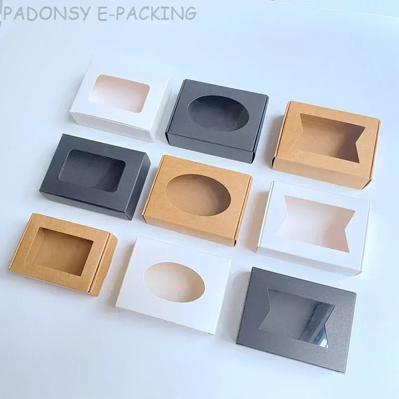 50pcs Kraft Soap Box with Wind - Kraft Soap Label ulasan dan harga