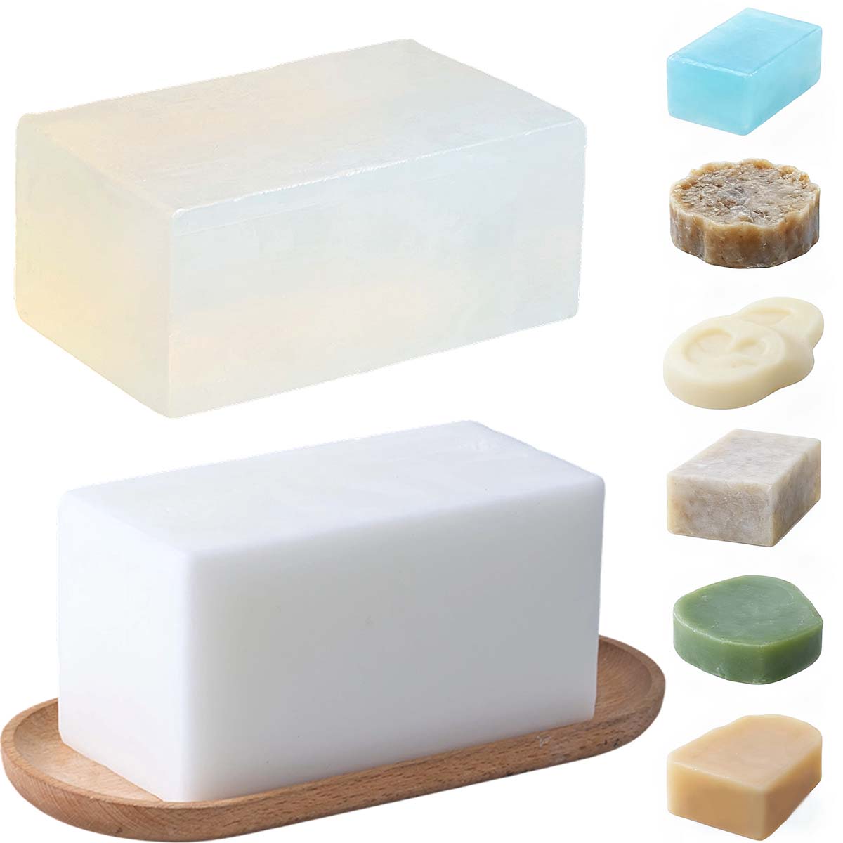 1000G Box Clear White Glycerin - Soap Making Foam ulasan dan harga